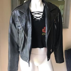 VINTAGE leather jacket